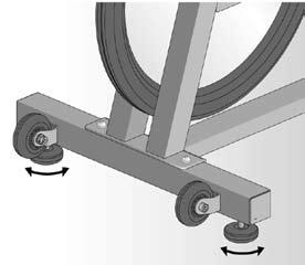 Use the multi wrench supplied and turn the left pedal spindle counterclockwise to tighten. Install the right pedal on the right pedal crank.