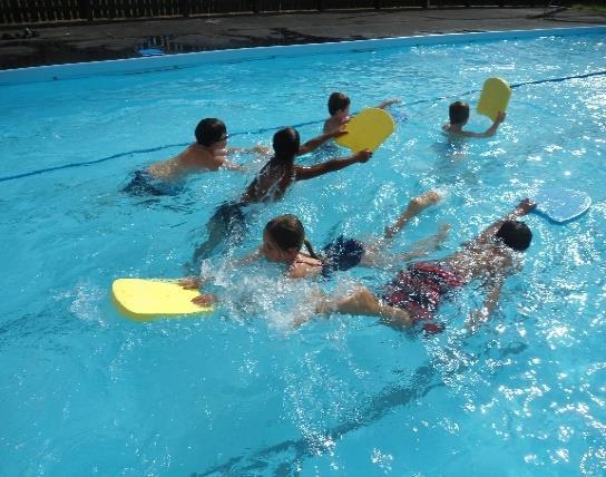 By Amber-Lee We go to the pools at 10am and Room 5 and 6 come with us. Sometimes they go earlier than Room 7 but first me, Ranginui, Koby-Tre and Angus take the covers off with Mrs Prestidge.