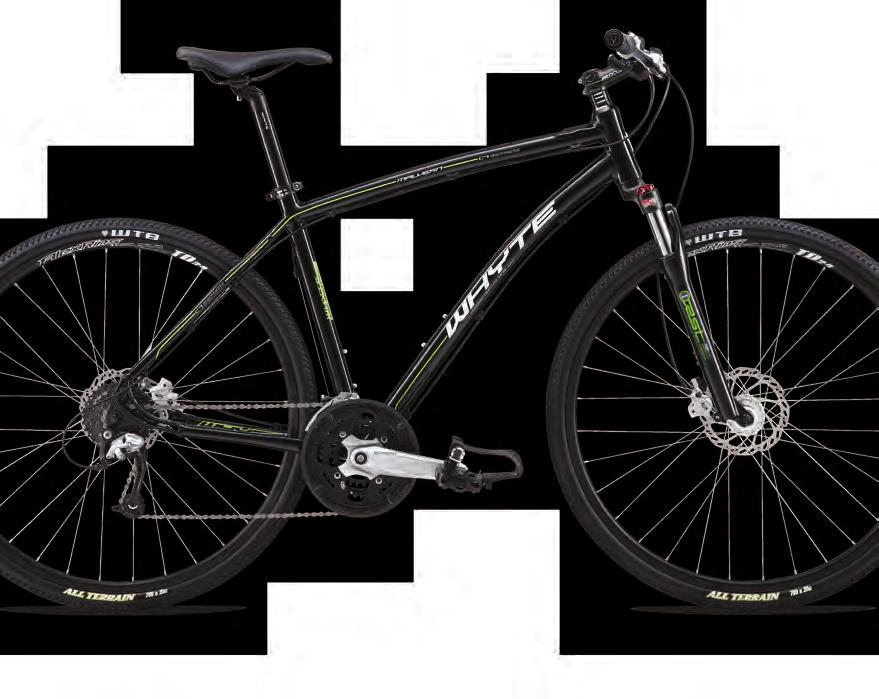 Whyte C7 Cross Terrain Series Road meets Trail - our new Cross