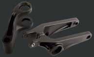 New for 2011, a slacker head angle combined with a shorter top tube length provides increased high speed stability while keeping the wheelbase tight and flickable.