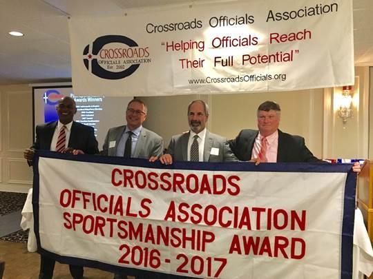 Lawrence North Athletics Awarded Sportsmanship Award for 2016-2017 Lawrence North High School received the Crossroads Officials Association Sportsmanship Award for 2016-2017 at their annual awards