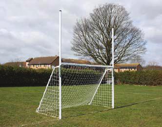 33 Gaelic Football Primary flexi-court units senior goals Gaelic football Steel senior goals Steel juvenile goals Gaelic goal nets Flexi-court Multi-combination Goal units All conform to IS 356:2007
