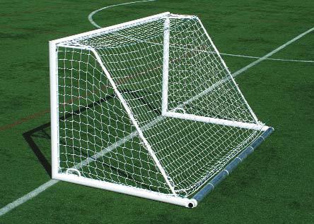 OSE-F1154 3G mini soccer net supports Manufactured from 25mm diameter x 1.5mm thick pre-galvanised steel.