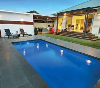 Swimming Pool Specifications Long sweeping benches, seats and swim-outs are an important part of any great pool design.