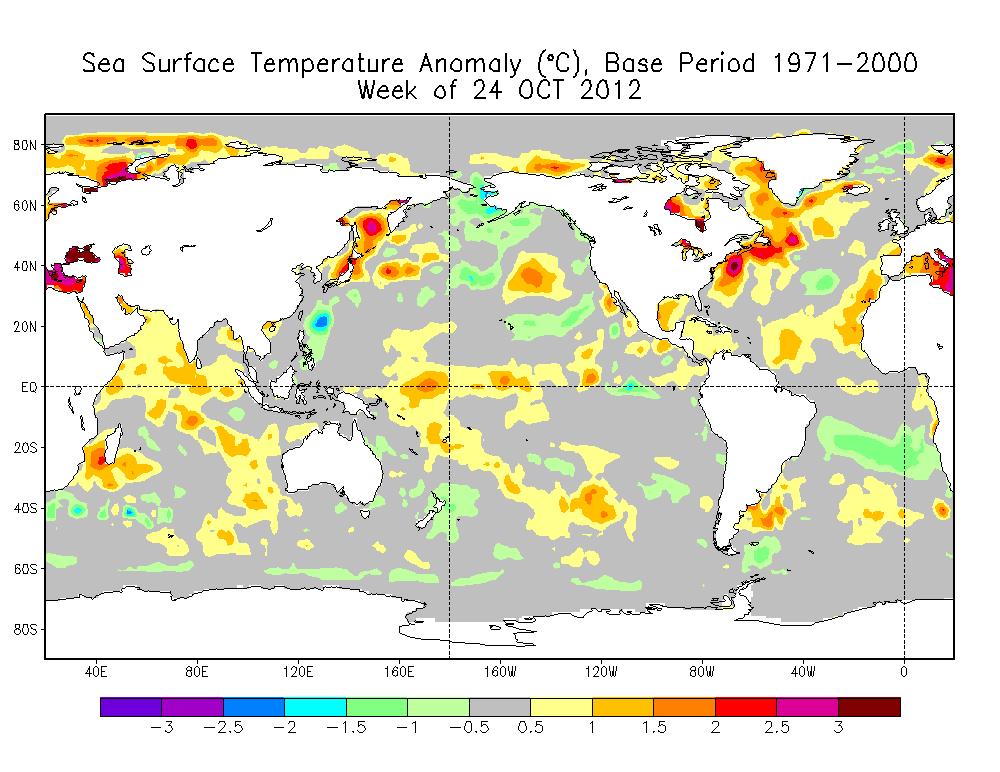 SST Conditions for Early 2010 SST Conditions for Late
