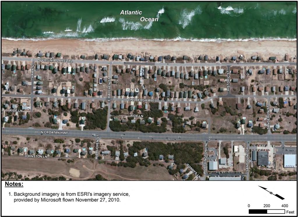 2.1.3 Storm Erosion Threat The SBEACH analysis of potential impacts to oceanfront structures during storms under Alternative 1 identified 122 structures with a tax value of $16.