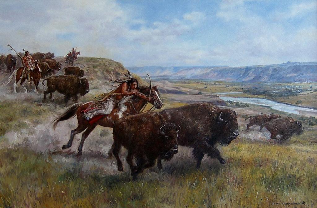The Lakota Sioux and the Buffalo 1. How did the Lakota Sioux find food? 2. Where are some other reasons the buffalo were important to the Lakota Sioux? 3.