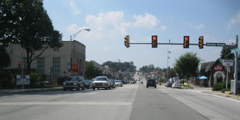 Pedestrian facilities are inconsistent, incomplete, and inadequate to support safe access to the Paoli Train Station, businesses, and other destinations in the heart of Paoli.