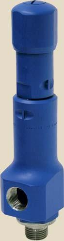 18 LASERLINE global gas solutions Safety valve. The safety valve protects piping and components in the gas supply system against abnormal pressure increase.