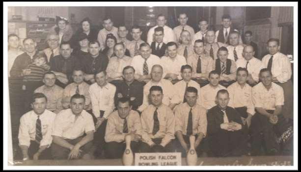 Polish Falcon Bowling League 1939 - World War II loomed on the horizon and physically fit Sokols answered the call to