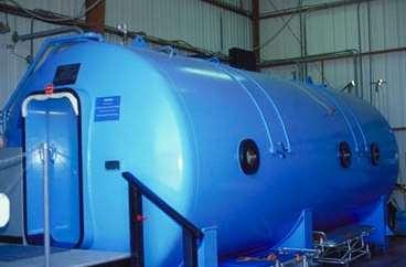 DAN Oxygen Kit Hyperbaric Treatment If you suffer an air embolism, you will need to treated in a hyperbaric chamber.