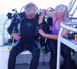 Gearing Up When you are ready to go diving, you and your buddy will begin putting on your SCUBA gear Help each other gear up as needed Do a