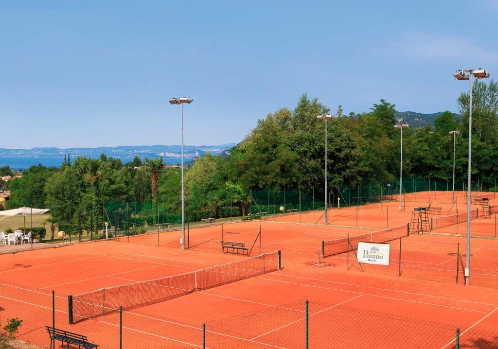 Italy - Lake Garda For an unbeatable tennis experience, enjoy your tennis coaching on our fantastic clay courts nestled in the amphitheatre of mediterranean vineyards