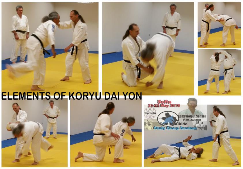 STUDY GROUP TOMIKI AIKIDO Monday 23 rd May, 2016 For this morning s session we continued with our studies on the Koryu Dai Yon.