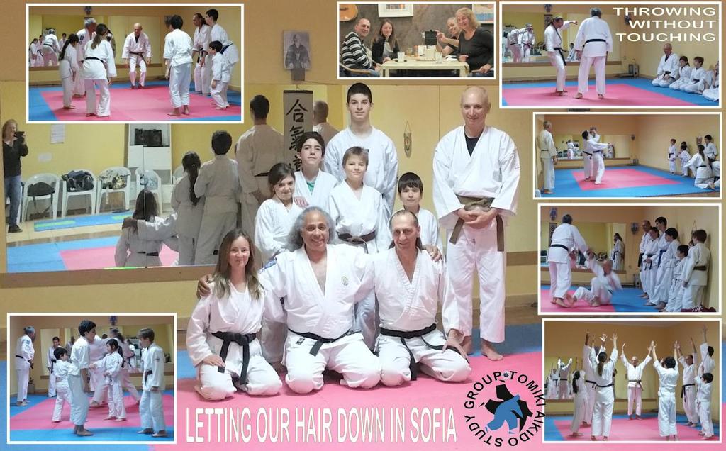 STUDY GROUP TOMIKI AIKIDO Friday 20 th May, 2016 We started our family session with an ankle to head whole-body warm up.