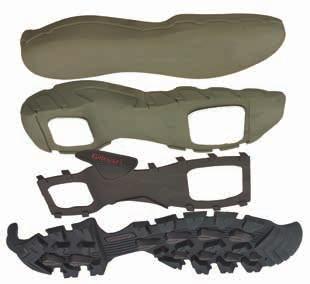 Pro Shooter 18 7mm side-zip Technology First layer of shockabsorbing and insulating molded EVA midsole Adjustable gusset