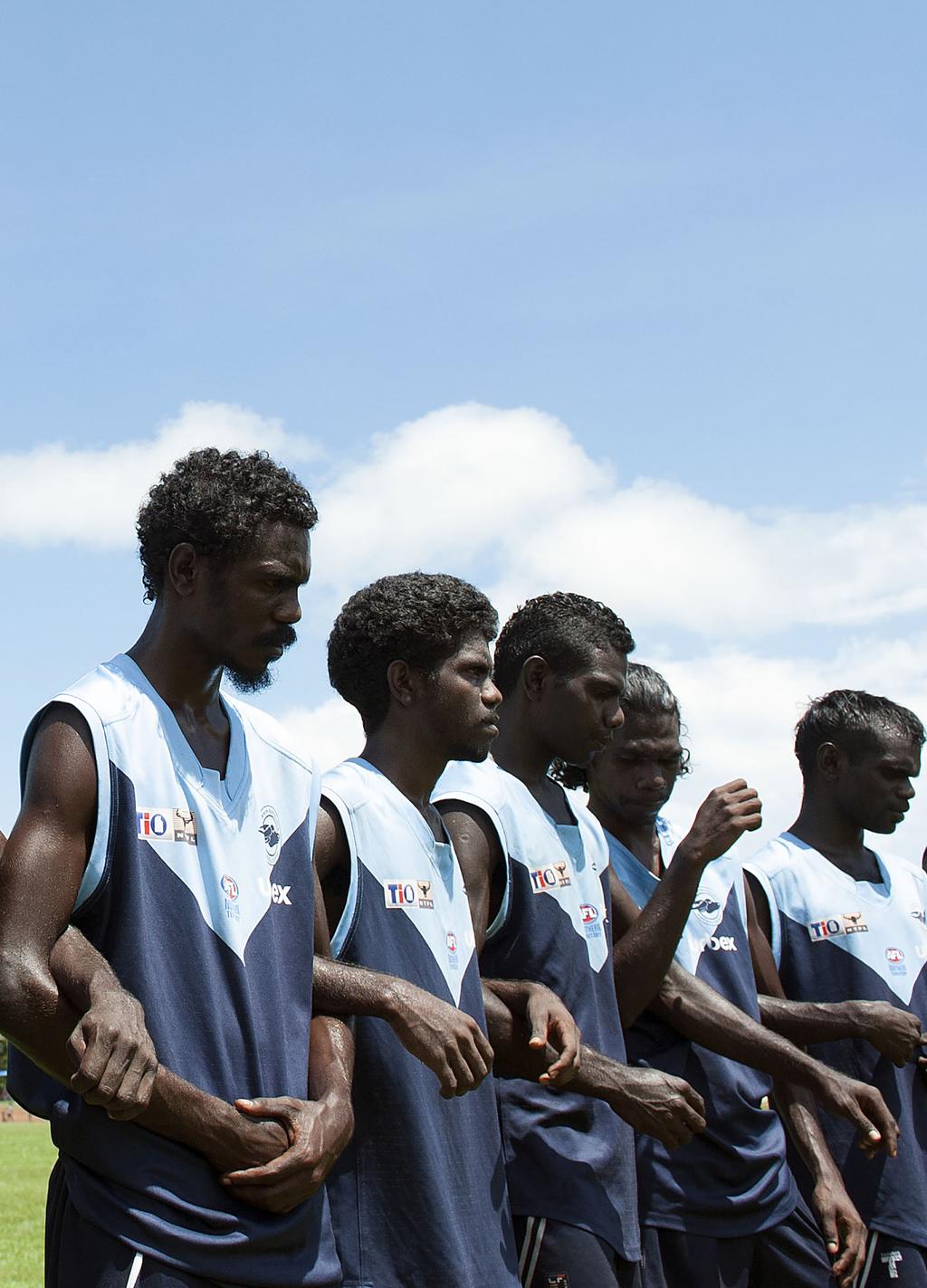 TIWI ISLANDS ISLAND SPECTACULAR At the Tiwi Islands Grand Final,