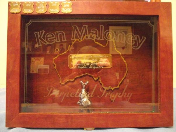 2.2 Maloney Match The Maloney Trophy was donated by Ken Maloney and was first competed for in 2008. 2.2.1 Team Composition Teams shall consist of between four (4) and six (6) members inclusive of Captain.