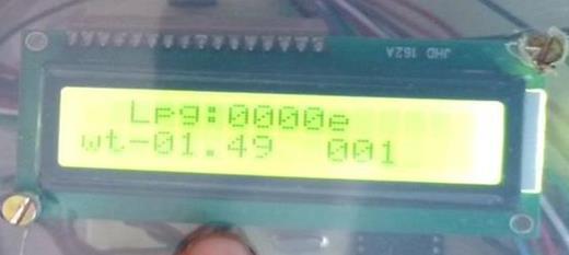 6 LPG Detection on LCD 3) Gas Leakage SMS on Mobile Fig.