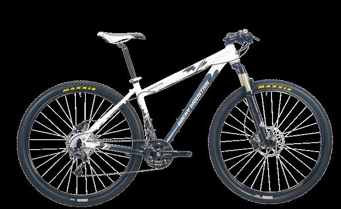 2 Front / Rear Tires VERTEX FEATURES ST3 GEOMETRY Rocky Mountain s tried and true sloping top tube geometry gives riders ample standover height and a short wheelbase for nimble handling in technical