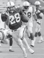 Mike Barber Wide Receiver - 1987, 1988 Associated Press First & Second Team, Sports Network First Team, Walter Camp-AFCA The 1988 I-AA National Player of the Year and the second MU Player to be