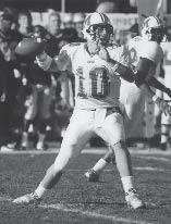 Twenty-three of Kresser s scoring tosses landed in the hands of Randy Moss. Former head coach Bob Pruett s first Marshall quarterback, Kresser completed 60.3 percent of his attempts in 1996.