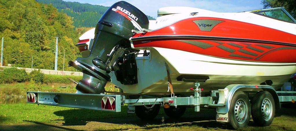 Certified boat trailer: With this, you have the option of transporting the boat even on public roads at the desired location. There are several types available with COC documents. 1.2.