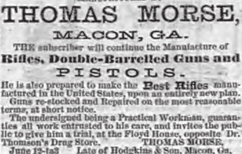 Cuyler, commander of the newly established Macon Armory, stating: It is highly desirable to get up some telescopic rifles for sharpshooters.