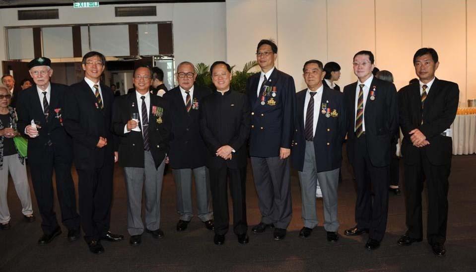 Chung Yeung Festival Ceremony The Chief Executive, Mr Donald Tsang, met with the members of the