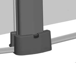 There are two side panels which need special attention during installation: First, the side panel which needs to be