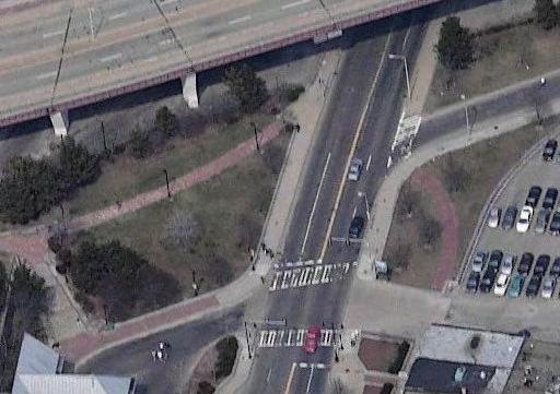 Hyde Park Avenue at Parking Lot and the Arborway Issues: The intersection of Hyde Park Ave.