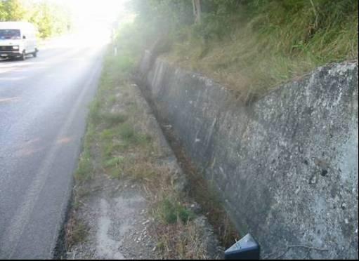 problem with ditches is the following: - rectangular or trapezoidal ditches less than 3 m from the