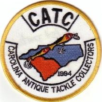 These patches have honored Carolina lures and their makers or have commemorated specific Club events.