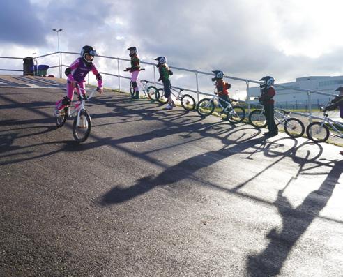 BMX BMX races allow riders to navigate technical courses by testing their skills to the limit.