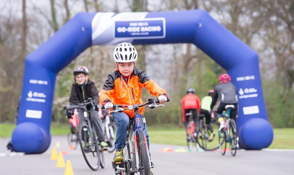 Benefits of HSBC UK Go-Ride Racing Hosting Go-Ride Races has numerous benefits to both your club and young riders.