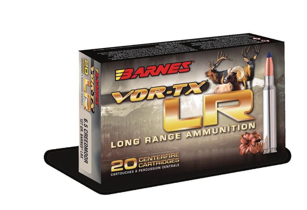 V O R -T X L R H U N T I N G A M M U N I T I O N FROM NOW ON, IT S ALL EFFECTIVE RANGE. The world s first hunting load optimized for one-shot kills out to 700 yards* and beyond.