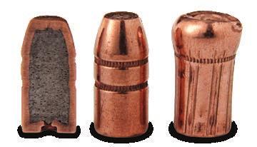 bullets. These lead-free bullets provide superior expansion and weight retention.