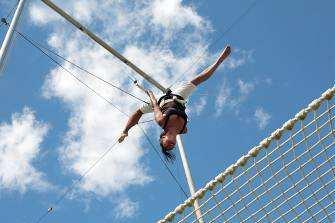 Flying Trapeze Aqua fitness Sailing (catamarans) Archery VTT (mountain bike) Sports with all levels of courses Golf Windsurfing