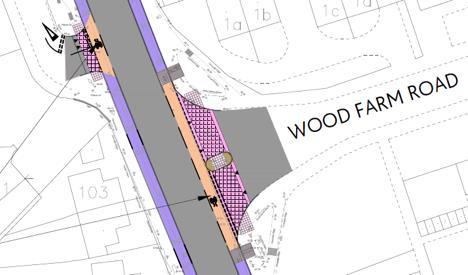 The Wood Farm Junction proposals are of concern: These more detailed designs have been 'consulted' upon however, neither Cyclox nor Cycling UK seem to have been informed.