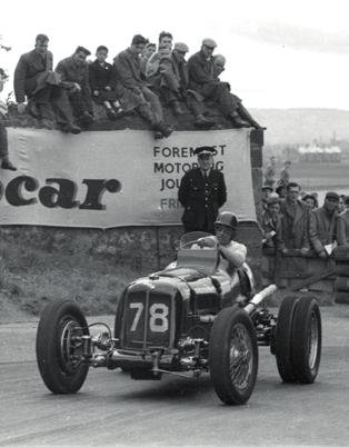 Sir Jackie Stewart Photo The Ford Motor Company Jim Clark Once driven by the two giants of Scottish motorsport Jim Clark and Sir Jackie Stewart the Bo ness Hill Climb