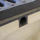 S300K 12 internal width Shipping gipple/ groove - Side interlocking feature ensures safer stacking of channels on pallets for