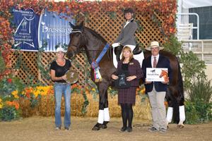 Super Silberpfell David Wightman of Murrieta, CA (Temecula Valley Chapter) certainly knows his young horses.