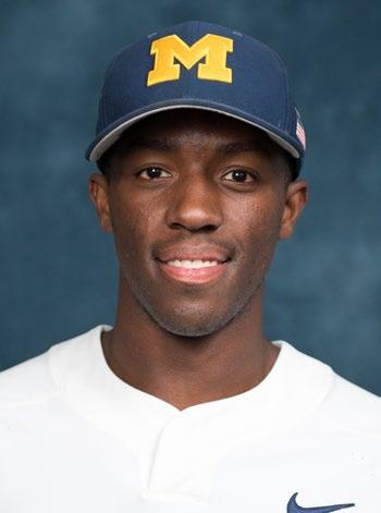 MICHIGAN BASEBALL GAME NOTES PAGE 18 POSITION PLAYER NOTES Career debut: at Santa Clara, Feb. 26, 2017 Stole the first base of his collegiate career at San Jose State (Feb.