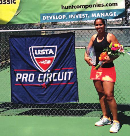 JULY/AUG US T 2013 Sanaz Marand: Quickly Moving Up the Pro Circuit Rankings By DERICK HACKETT There are few Women s Pro Circuit players moving up the ranking point scale faster than Katy, Texas
