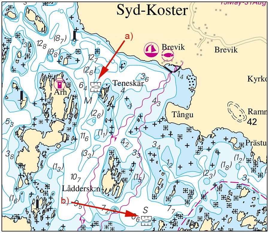 2018-10-25 9 No 726 Sydkoster Länsstyrelsen Västra Götalands län. Publ. 25 oktober 2018 * 13527 Chart: 934 Sweden. Skagerrak.
