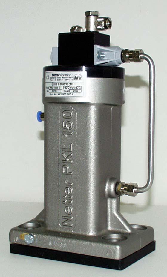 NetterVibration Operating instructions for Netter pneumatic impactors Series PKL E with EE Kit Dez. 2008 BA No.