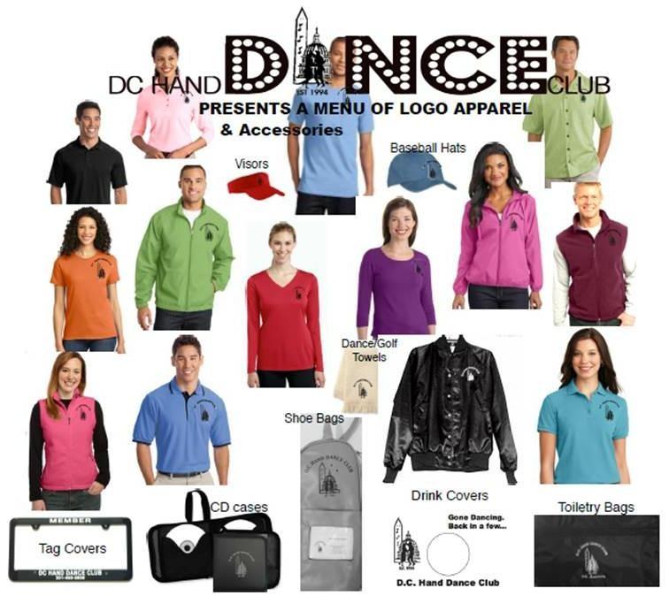 CLUB APPAREL Check out the latest club apparel at: www.dchanddanceclub.com. For information about club apparel, contact Shirley Mostow at: samostow@mac.com or 301-384-1066.