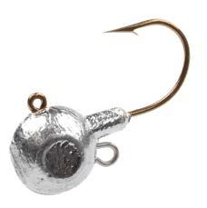 FOOTBALL SWING JIG Take the fish deep in their own yard with a football shaped head and a loose swinging worm hook following behind.