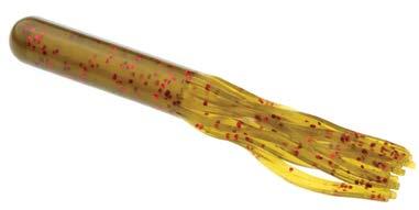 Here s a fishing tip that works great on most tube baits (T-Rig or C-Rig): plug the opening of the tube with a small piece of worm and hold it in place with a toothpick.