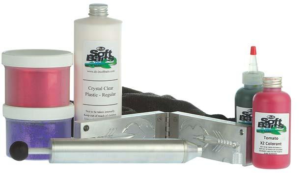 Colors may differ than those shown right. INJECTION CRAPPIE KIT This kit includes materials to create a 2.5 Crappie Carrot 91353 139.99 INJECTION CROAKER KIT This kit includes materials to create a 3.